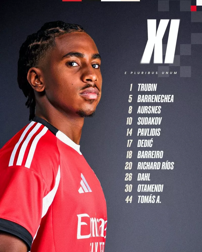 Судаков і Трубин виведуть «Бенфіку» на важливий матч чемпіонату Португалії проти «Браги»