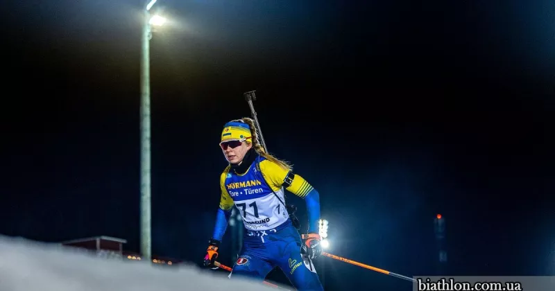 Тріумф Суві Мінккінен у спринті: українки на Кубку світу з біатлону у Естерсунді