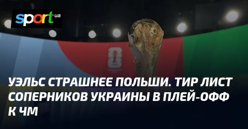 Україна дізнається суперників у плей-офф ЧМ-2026: стартує жеребкування сьогодні