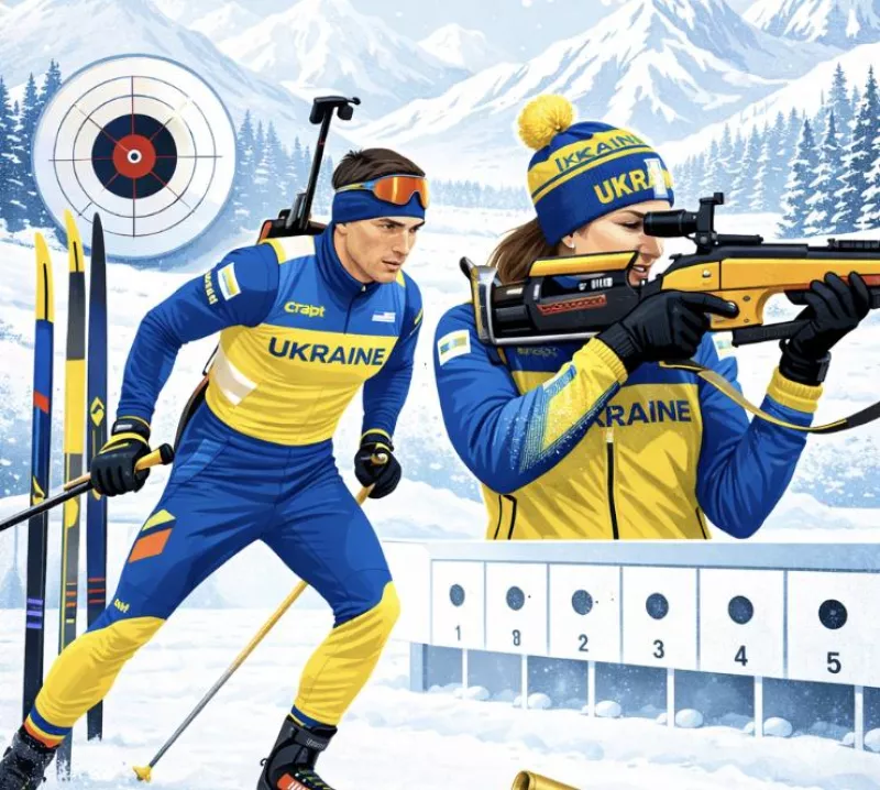 Україна здобула п'яте місце у сингл-міксті на етапі Кубка світу з біатлону в Чехії