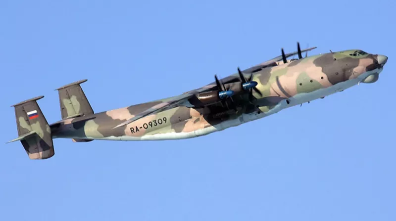 В Іванівській області Росії впав військово-транспортний літак Ан-22, двоє загиблих — Міноборони РФ підтвердило