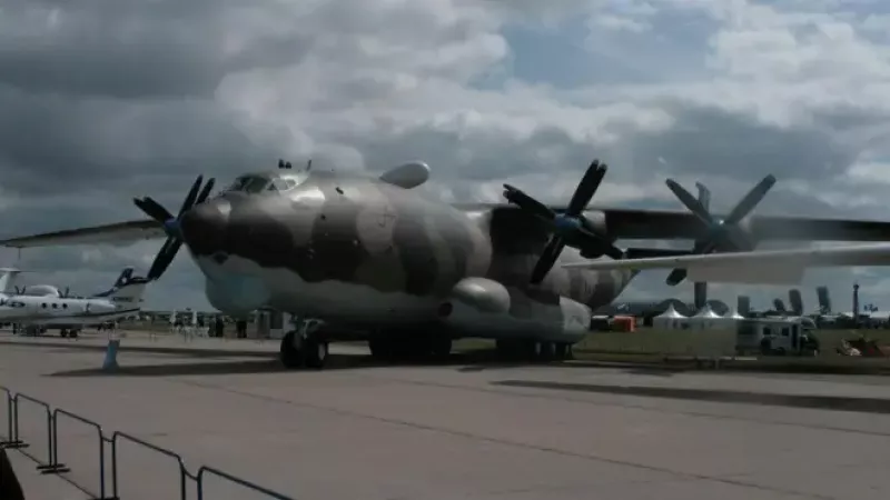В Іванівській області Росії впав військово-транспортний літак Ан-22, двоє загиблих — Міноборони РФ підтвердило