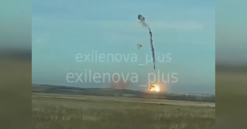 В Оренбурзі на полігоні «Ясний» стався вибух ракети з фіолетовим димом