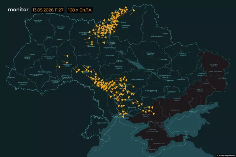 Зеленський відреагував на масовану атаку РФ: Україну атакували 56 ракет і 675 дронів