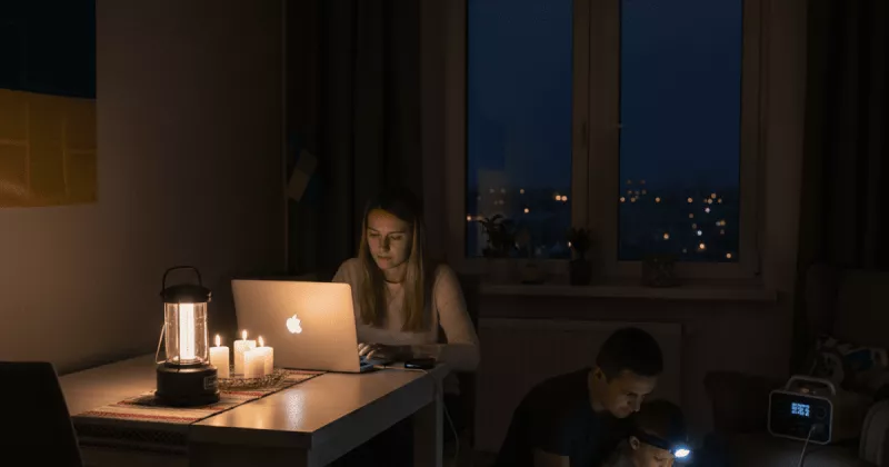 Життя в умовах блекауту: Чернігівщина переживає важку зиму через атаки Росії