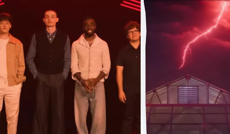 Зірки "Дивних дива" у відеозверненні до фанатів в Україні на прем'єрі 5 сезону