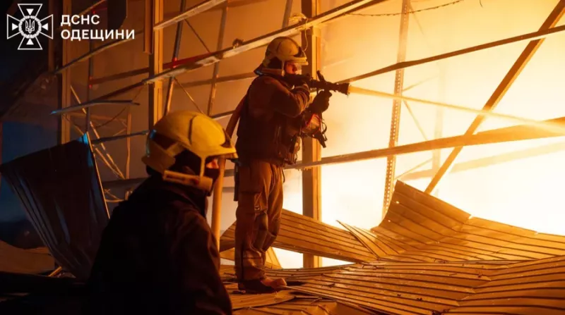 Російський удар пошкодив інфраструктурний об'єкт в Одесі