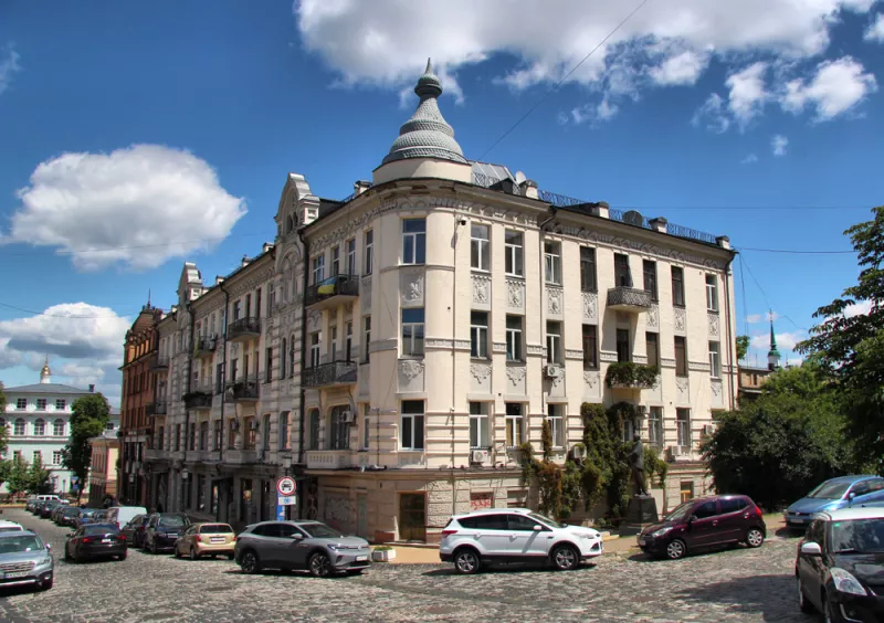 Житловий будинок на Андріївському узвозі: архітектурна перлина 1914 року